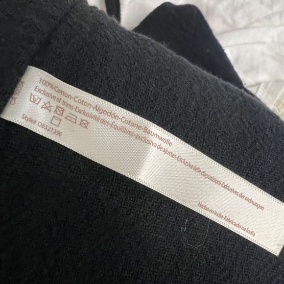 free people black mini wrap dress - Picture 6 of 6